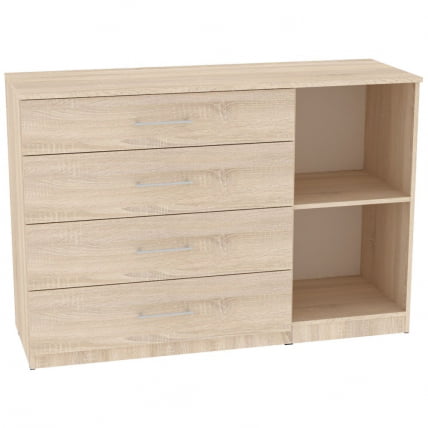 Комод Калисто(К45)923х1352х468ручкарейлинг160мм(ДСС) / Калисто(K45)923х1352х468ручкарейлинг160мм(ДСС)_1