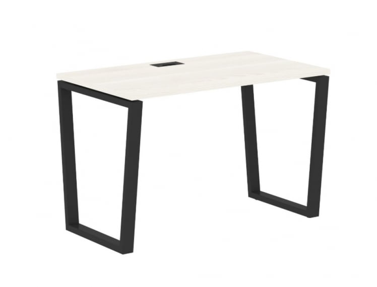 Стол письменный ЕДИС ЕВСТ 1167 Ясень Траун Черный / EDIS EVST_0