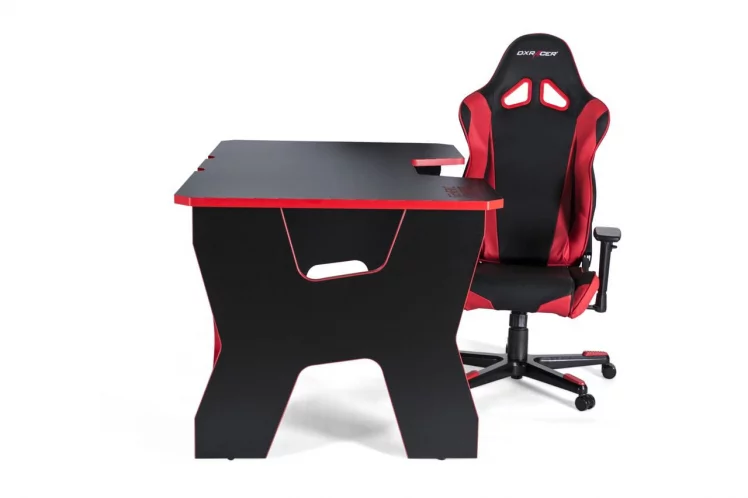 Стол геймерский Генериc Комфорт Гамер2/Н/Р Красный Черный / Generic Comfort Gamer2/N/R_6