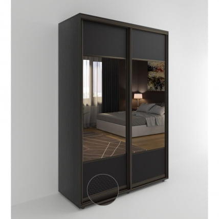 Шкаф-купе 2-х дверный Акцент-Дуэт КВ 1600х600 Венге_0