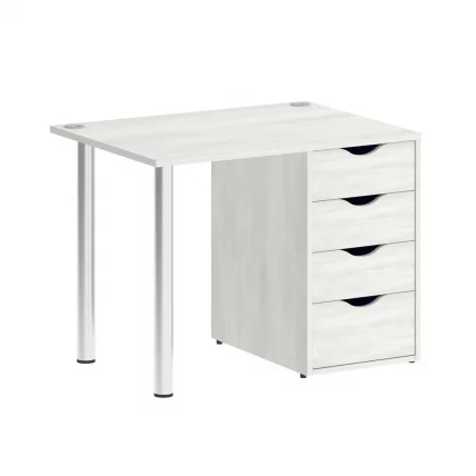 Стол письменный ХОМЕ ОФФИCЕ ВР.СП-3-98.4 Снежная Платина / HOME OFFICE VR.SP-3-98.4_0