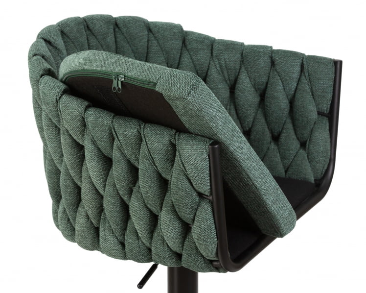 Стул барный ДОБРИН ЛЕОН Зеленая ткань ЛАР 275-23 / DOBRIN LEON LAR_6