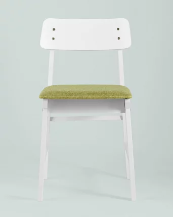 Комплект из двух стульев ОДЕН ВХИТЕ 2 шт Оливковый / ODEN WHITE_3