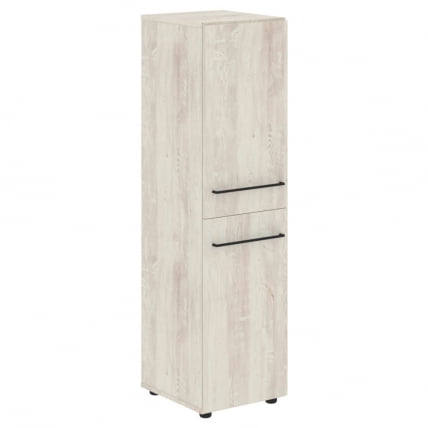 Шкаф колонка с 2-мя глухими малыми дверьми ЛОФТИС ЛМC 40.4 Сосна Эдмонт / LOFTIS LMC_0