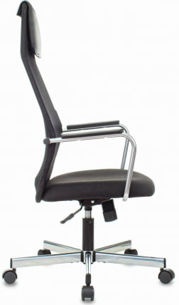 Кресло оператора Бюрократ КБ-5М/СЛ/БЛАCК / KB-5M/SL/BLACK_2