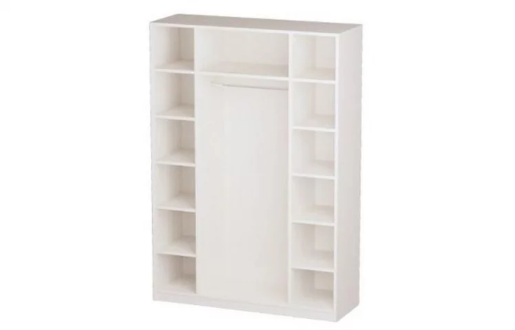 Шкаф для одежды Мона 05 Вудлайн кремовый Аруша венге Cрокодил белый / Crocodil_1