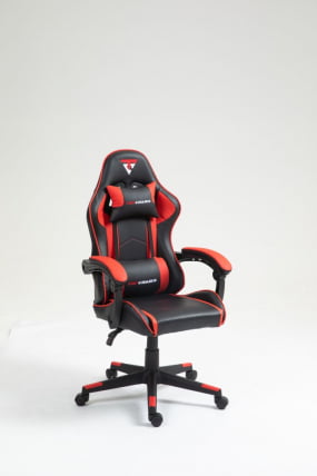 Кресло спортивное ТопЧаирс Шадов черно-красный / TopChairs Shadow_2