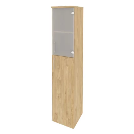 Шкаф высокий узкий правый ОНИКС О.СУ-1.7(Р) Тиквуд Светлый / ONIX O.SU-1.7(R)_0