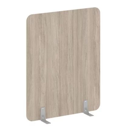 Перегородки на металлических опорах на фетровых подпятниках Р-лине ДП.Ф-120-150 Дуб Аттик / R-line DP.F-120-150_0