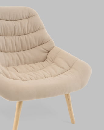 Кресло Олби Страйпс бежевый_7