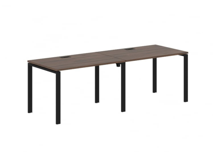 Бенч-система ЕДИС ЕУВСТ 2380 Дуб Денвер темный Черный / EDIS EUWST_0