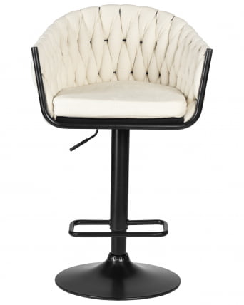 Стул барный ДОБРИН ЛЕОН (кремовая ткань (ЛАР 275-33)) / DOBRIN LEON (LAR_5