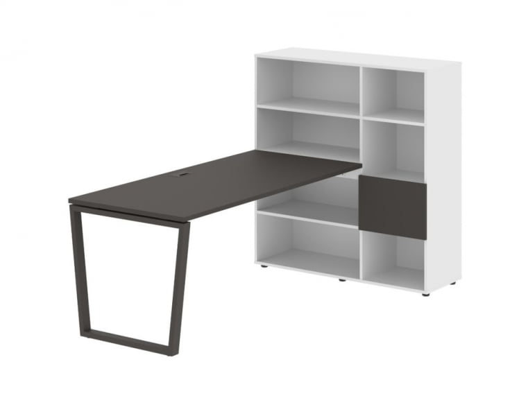 Рабочая станция ЕДИС ЕВРСТ 1217 Мокко Мокко Белый / EDIS EVRST_0