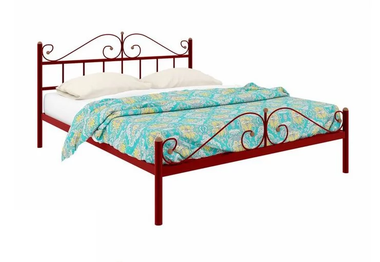 Кровать Диана Плус 1600х2000 Желтая / Plus_0