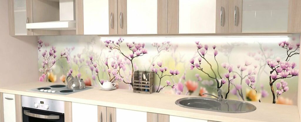 Глянцевый фартук (КОМПОЗИТ) КМ 213 / KM_2