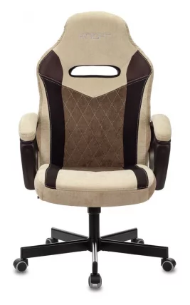 Кресло игровое Бюрократ ВИКИНГ 6 КНИГХТ БР ФАБРИC Коричневый / VIKING KNIGHT BR FABRIC_1