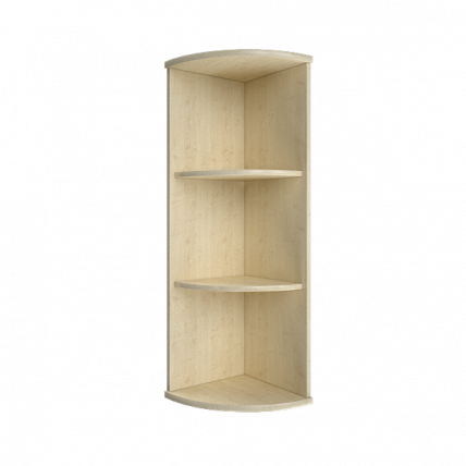 Стеллаж средний угловой Рива А.УС-2 Клен / Riva_0