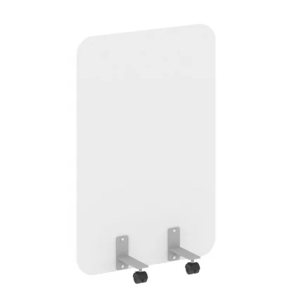 Перегородка на металлических опорах, на роликах Р-лине  ДП.Р-80-120 Белый Бриллиант / R-line DP.R-80-120_0