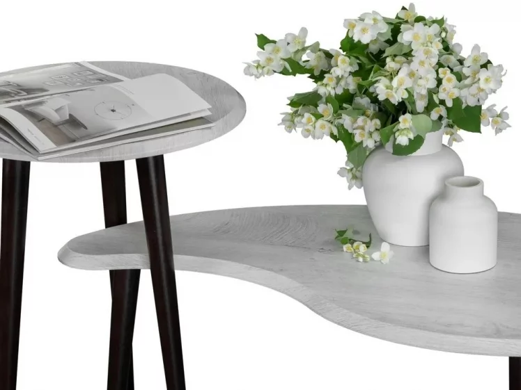 Стол журнальный БеаутйСтйле 2 Дуб дымчатый/венге / BeautyStyle_8