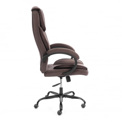 Кресло руководителя ОРЕОН металБЛ велюр, коричневый, 6 / OREON metalBL_1