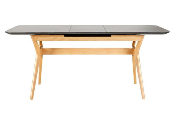 Стол раздвижной Нарвик Серамиc 140-180 Аутоматиc Натур/Дэрк марбле / Ceramic Automatic Natur/Dark marble_8