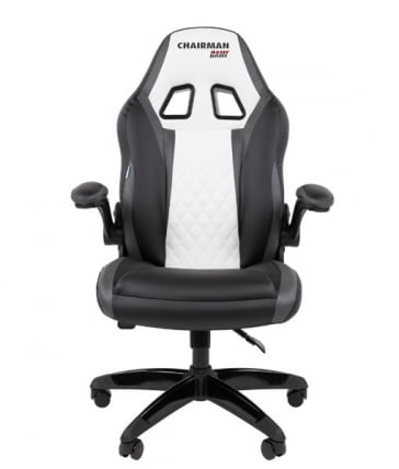 Кресло геймерское CХАИРМАН ДРАЙВ (ГАМЕ) 15 черный/серый/белый / CHAIRMAN (GAME)_2