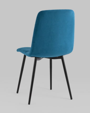Стул Оливер велюр Пыльно-синий / Oliver_5