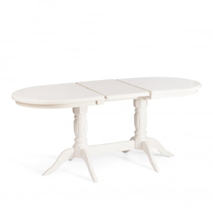 Стол CОППОЛА бук, мдф, 140+40кс80кс77см, Иворй вхите / COPPOLA 140+40x80x77см, Ivory white_4