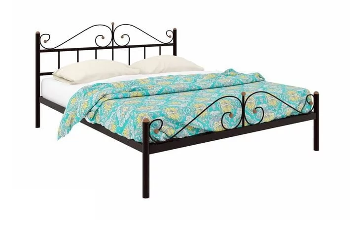 Кровать Диана Плус 1600х1900 Черная / Plus_0