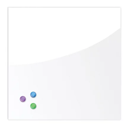 Доска магнитно-маркерная стеклянная БРАУБЕРГ 45х45 см Белая / BRAUBERG_0