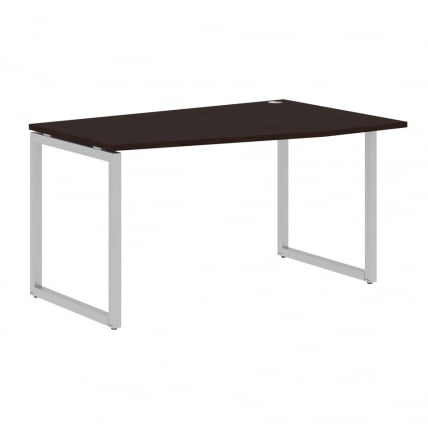 Стол письменный правый КСТЕН-К КСКCТ 149 Р Легно темный Алюминий / XTEN-Q XQCT R_0