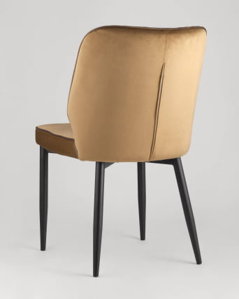 Стул Лоренс велюр Карамель_4