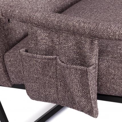 Кресло Чарли ЛУКС/Чарли Люкс велюр/букле, ВТ шапе воод росе, 70х80х82 см / Charli LUX/Чарли VT shape wood rose,_8