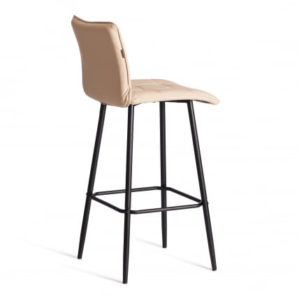 Барный стул Бари/Бари экокожа , бежевый, 45х56х110 см / Bari/Бари_2