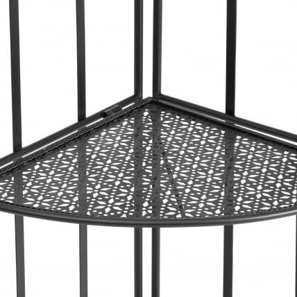 Этажерка угловая Сеcрет Де Маисон Николе (ПЛ08-10338) стальной сплав, черный, 48х33х159 см / Secret De Maison Nicole (PL08-10338)_4