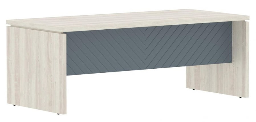 Стол руководителя Торр ЛУКС ТЛСТ 209 Сосна Эдмонд Серо-голубой / Torr LUX TLST_0