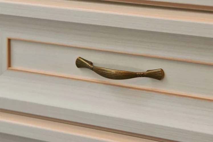 Комплект мебели для прихожей Марлен №10 Кремовый белый Патина_5