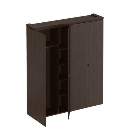Шкаф комбинированный (для одежды + для документов) МАРК МК 363 Орех тоскана / MARK_0