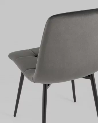 Стул Одди велюр Темно-серый_6
