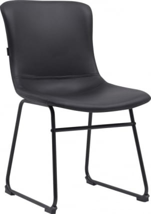 Кресло для посетителей Еверпроф Експо CФ Экокожа Черный / Everprof Expo CF_0