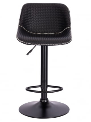 Барный стул Еверпроф Смиле Блаcк Экокожа Черный / Everprof Smile Black_2
