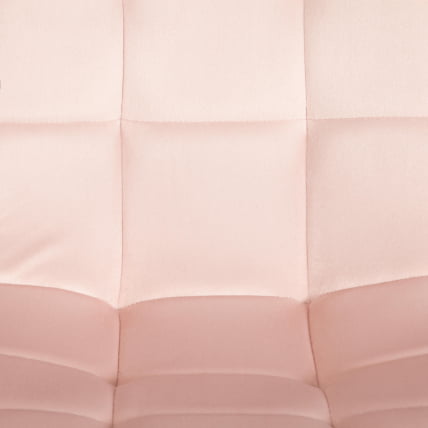 Стул CХИЛЛЙ (мод. 7094-1) вельвет/металл, 44,5х52,5х86 см, пинк (розовый) ХЛР39 / белый / CHILLY (mod. pink HLR39_6