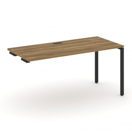 Стол приставка к опорным тумбам/шкафам CОНCЕПТ CН.ОСПР-004 Сандал Янтарный Черный / CONCEPT CN.OSPR-004_0