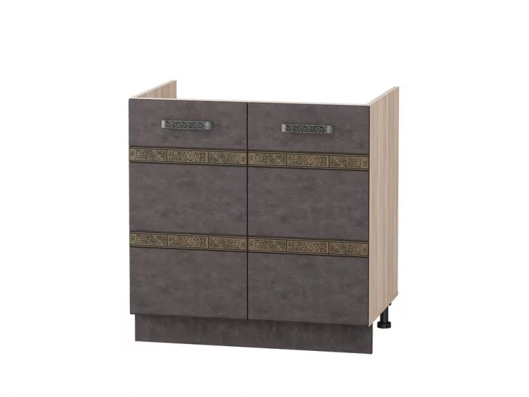 Стол под мойку Бруклин 101.51 Дуб Кронберг/Лагода/Антрацит_0