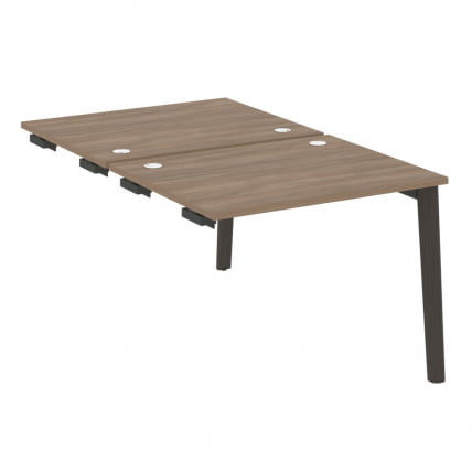 Стол-приставка двойной к опорным элементам ОНИКС ВООД ОВ.Д.СПР-1.8 Дуб Аризона/Темный / ONIX WOOD OW.D.SPR-1.8_0