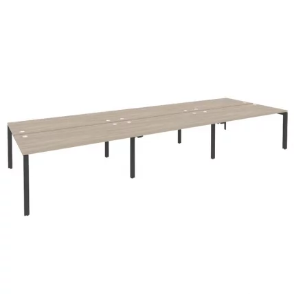 Рабочая станция на П-образном м/к ОНИКС О.МП-Д.РС-6.4.8 Дуб Аттик/Антрацит / ONIX O.MP-D.RS-6.4.8_0