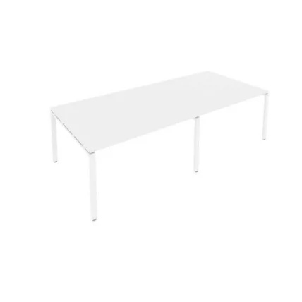 Переговорный стол (2 столешницы) Метал Сйстем Б.ПРГ-2.3 Белый / Metal System_0