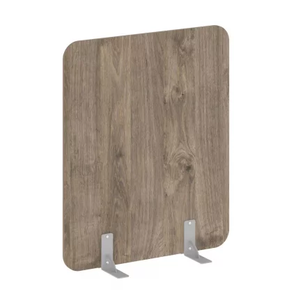 Перегородки на металлических опорах на фетровых подпятниках Р-лине ДП.Ф-100-120 Тиквуд Темный / R-line DP.F-100-120_0