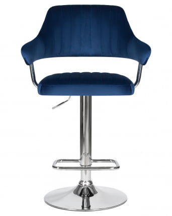 Стул барный ДОБРИН CХАРЛЙ Синий велюр МДЖ9-117 / DOBRIN CHARLY MJ9-117_5
