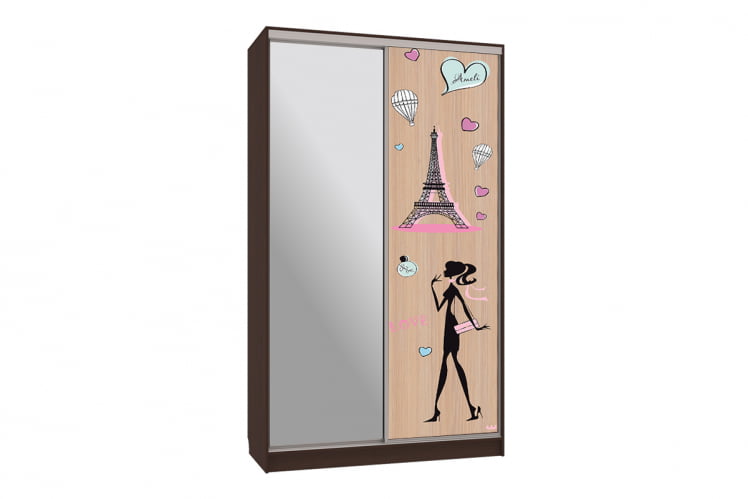 Шкаф-купе Рио 1-600 Амели СК-04Р30 венге / SK-04R30_0